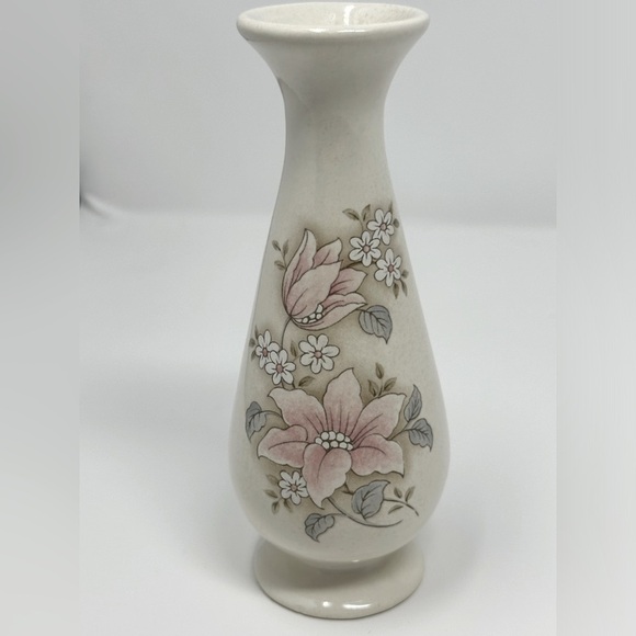 VTG VB Athena California Pottery Ceramic Floral Bud Vase RARE Cottage - Picture 9 of 16